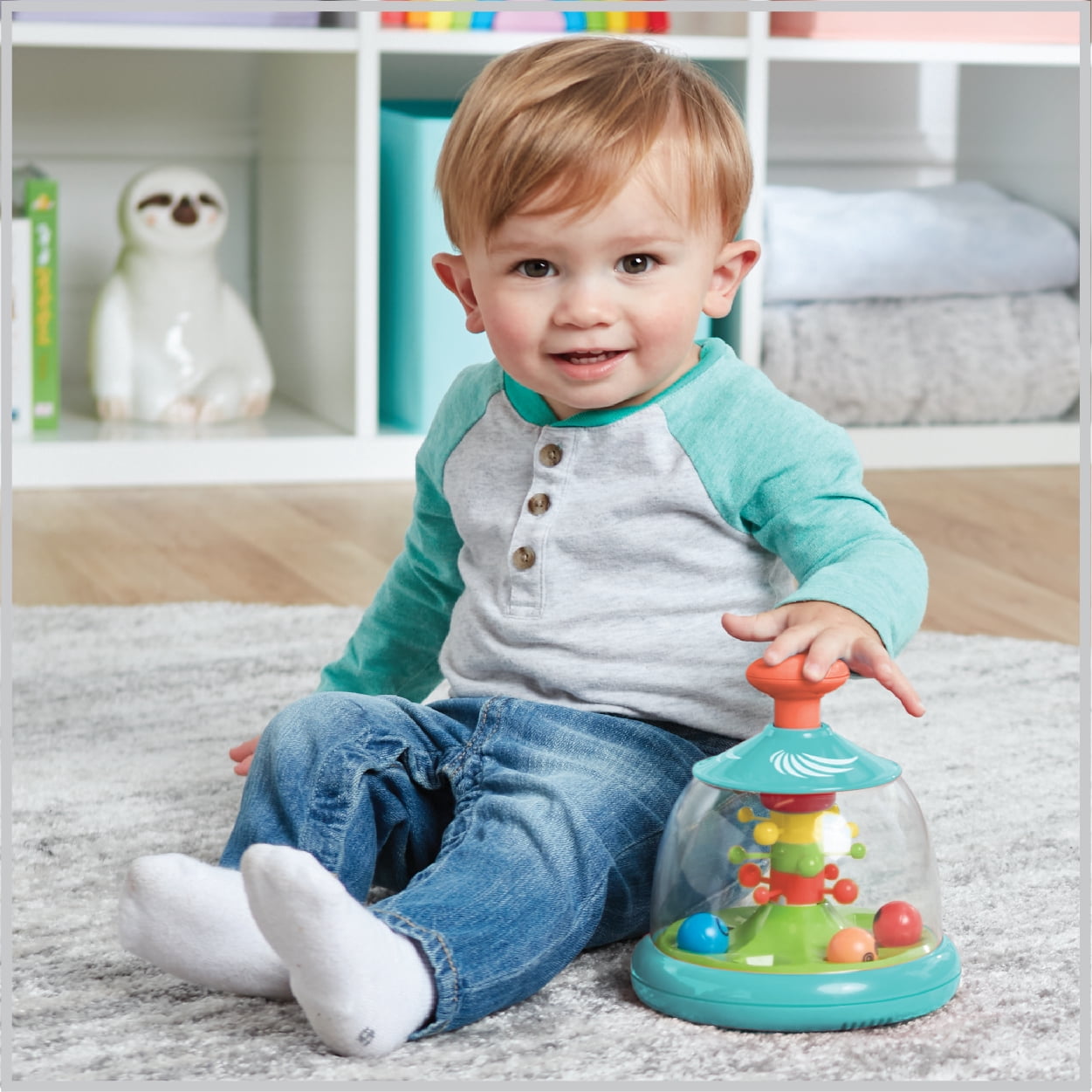Kidoozie Press 'N Tumble Activity Dome - Fun-Filled Sensory Play for Babies 9-24 Months!