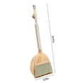 thumbnail image 3 of Kids' Broom and Dustpan Set with Stainless Steel Handle, Polypropylene Bristles for Home Cleaning, Space-Saving Design for Kitchen, Office, and Playroom, 3 of 7