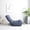 Navy + Metal + Linen, variant on Single sofa reclining chair Japanese chair lazy sofa tatami balcony reclining chair leisure sofa adjustable chair