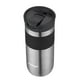 thumbnail image 2 of Termo Contigo Byron de Acero Inoxidable, con Tapa SNAPSEAL™, 473 ml, Plateado Gloss, 2 of 4