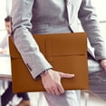 thumbnail image 5 of UsRHHA Leather File Briefcase, Business Contract Document Folder, Thickened Waterproof Portfolio Bag, 5 of 5