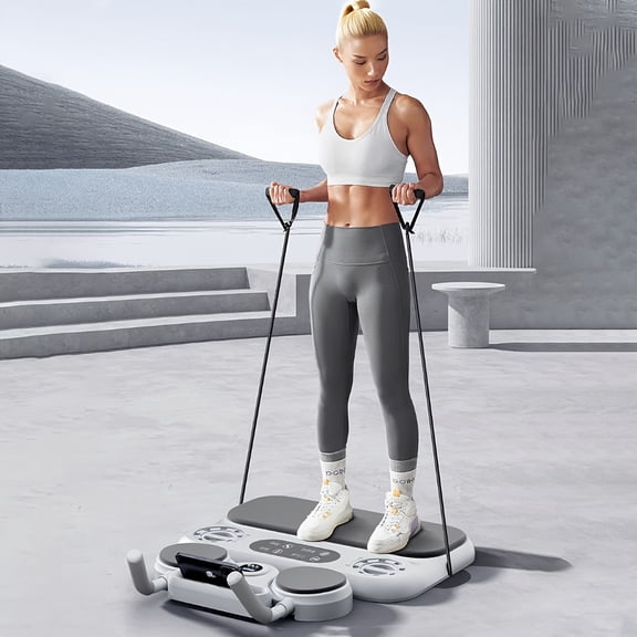 Versatile 6-in-1 Exercise Board Kit with Resistance Bands for Full-Body and Core Strength Training at Home