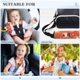 thumbnail image 5 of 2-Pack Seat Belt Covers with Flannel Seatbelt Shoulder Strap Case Adjustable Straps Soft Padding for Car Cat Riding A Broom Medium, 5 of 8
