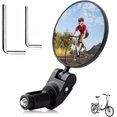 thumbnail image 1 of Handlebar Bike Mirror,Bike Mirror Handlebar End Side Mount,HD Safety Rear View Mirrors,Convex Mirror with 360 Degrees Rotational Adjustable,for Mountain Road Bike Cycling, 1 of 6