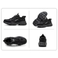 thumbnail image 5 of AUXDIQ Work Shoes Men Women Breathable Steel Toe Cap Industrial Trainers Lightweight Construction Sneakers Sport Shoes, 5 of 6