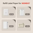 thumbnail image 6 of NIIMBOT 3 Rolls Labels for D11/D110/D101 Label Printer, Thermal Labels 0.55" x 2.37"(14 x 60mm) for DIY/Logo/Label/Barcode/Address Label/Stickers (White), 6 of 7