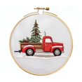 thumbnail image 1 of Christmas Embroidery KIT,Adults Kids DIY Handmade,Hand Embroidery Kits With Stamped Embroidery Pattern, 1 of 4