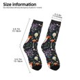 thumbnail image 2 of Honeii Mushrooms Print Children's Colorful Socks,Unisex Kids and Toddlers' Cushioned Sock,Kids Athletic Crew Socks,for Everyday Wear and Sports, 2 of 5