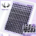 thumbnail image 6 of Lash Clusters Wispy Eyelash Extensions 168pcs Volume Individual Lashes 10-18mm Waterproof Natural DIY Lash Extensions Cluster Eyelash Extensions by, 6 of 10