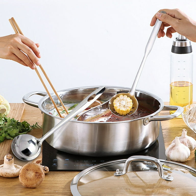 Hot Pot With Lid 304 Stainless Steel Thicken Cooking Pots For