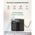 thumbnail image 5 of EF EcoFlow Portable Power Station DELTA Max 1600 with Extra Battery,Expand Capacity from 1612Wh to 3628Wh, Solar Generator,2000W Output for Outdoor,Home Use, 5 of 8