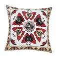 thumbnail image 3 of Funda de cojín Macarena estampado floral cuadrada 45 cm x 45 cm decorativa hogar restaurante oficina, 3 of 8