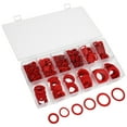 thumbnail image 1 of KAKOWELY Flat Washer Assortment 600pcs Steel Paper Insulating Washer Kit Strong Sealing Flat Washer Assortment Fiber Flat Washer Set For Insulation Small Washers In Various Sizes, 1 of 5