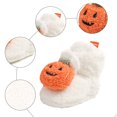 thumbnail image 4 of Baby Boys Girls Halloween Slippers Plush Ankle Booties Winter Warm Socks Shoes Kids Crib Footwear Prewalkers, 4 of 6
