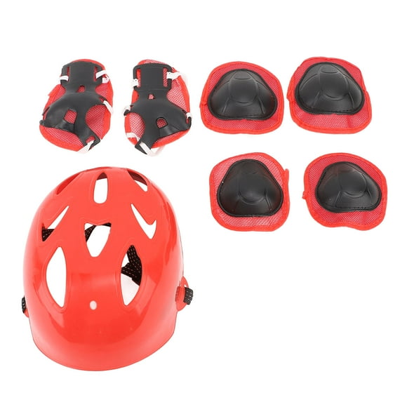 Kids Bike Helmet Set, Breathable Practical Kids Cycling Helmet Protective Gear for Scooter