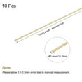 thumbnail image 2 of Unique Bargains 0.4mm x 400mm,Brass Round Wire,Assorted Half Hard Wire for Jewelry Making,10Pack, 2 of 5