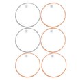 thumbnail image 1 of DEEPCRAFF 6Pcs Guitar Replaceable Strings Assorted Color for Folk Acoustic Guitar with Clear Comfortable Sound, 1 of 8