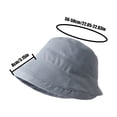 thumbnail image 2 of Womens And Mens Bucket Hat Simple Sunshade Holiday Summer Beach Fishermen's Hat Boonie Hats For Women, 2 of 3
