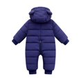 thumbnail image 2 of FRSASU Kids Clothing ,Newborn Infant Baby Boys Girls Hooded Thick Snowsuit Romper Coat Outwear Jacket, 2 of 4