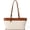 brown, variant on For Women and Girls Canvas PU Leather Tote Bag Adjustable Strap Underarm Bag Casual Shoulder Bag with Magnetic Closure 12.20Ă—5.12Ă—7.09 in 1.04 lb