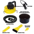 thumbnail image 3 of Aspiradora Koolatron de 12 voltios para seco y húmedo: aspiradora de mano para autos con accesorios y succión potente, diseño compacto y portátil, ideal para limpiar vehículos, camiones, alfombras, p, 3 of 5