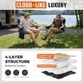thumbnail image 5 of KingCamp Oversized Folding Camping Chairs, Heavy Duty Padded Chairs with Lumbar Support & Cooler Bag, Foldable Outdoor Lawn Chairs, Portable Folding Chairs for Outdoor, Support 353LBS+, Navy, 5 of 10