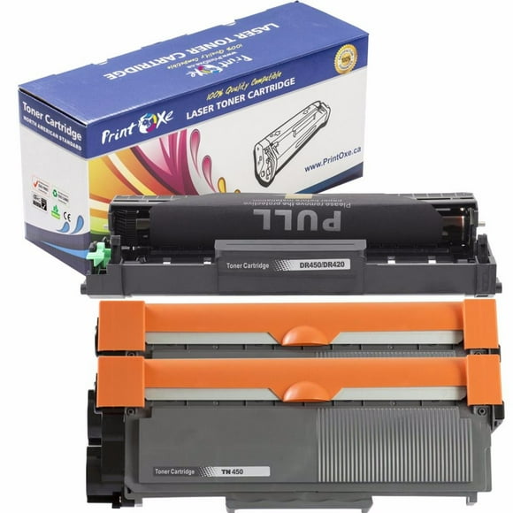 DR420 Drum & TN450 3 Toner Cartridges for Brother (4 Units)