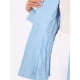 thumbnail image 5 of Abrigo largo con cinturón de manga larga y cuello alto para mujer Inspire Chic en azul claro M, 5 of 8