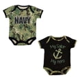 thumbnail image 1 of TROOPER Conjunto de 2 Bodies Navy NWU III 9-12 Meses, 1 of 3