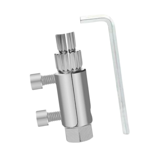 Kit de Extracción de Tornillos Rotos, Herramienta para Quitar Tornillos Dañados de Tuberías de Agua para Diámetros de 1/2 Pulgada Y 3/4 de Pulgada