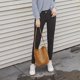 thumbnail image 3 of 2019 Otoño E Invierno Nuevo Bolso Retro para Mujer Bolso Hombro Tipo Bandolera Mano Marrón, 3 of 8