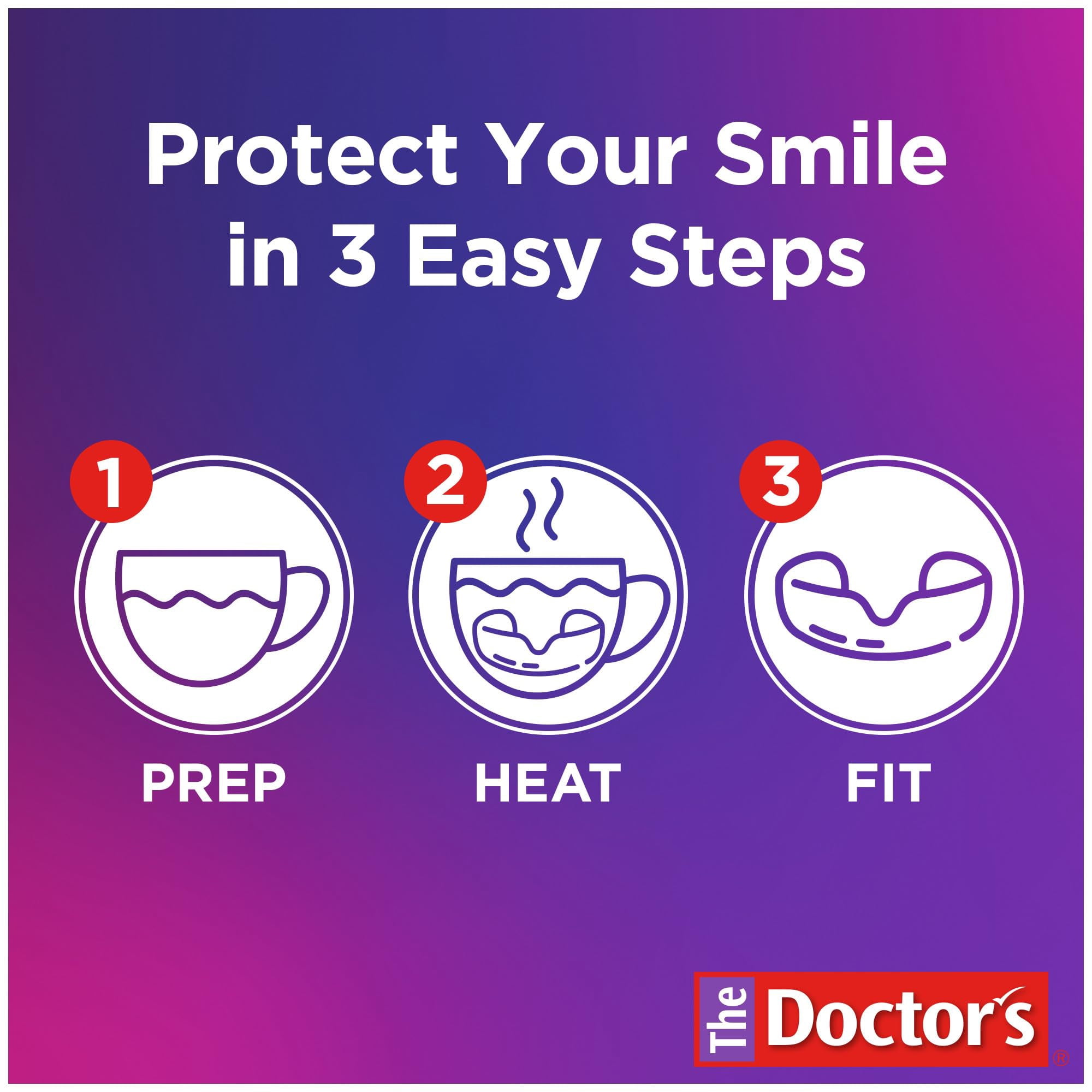 The Doctor's Advanced Comfort Nightguard for Dental Protector (Pack of 2)