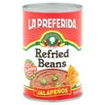 La Preferida Refried Beans With Jalapeos, 16 Oz