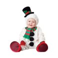 thumbnail image 1 of Disfraz de muñeco de nieve tonto de InCharacter para bebé / niño pequeño, grande (18-2T) blanco InCharacter 56002, 1 of 2