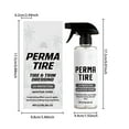 thumbnail image 3 of Perma Tire Tire & Trim Dressing, Daily Polishing And Maintenance Agent For Car Tires To Achieve Glossy Black Finish With Uv Protection, 237Ml Spray Bottle For Easy Application On, 3 of 9