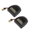 thumbnail image 3 of Scienceny 2 uds luz de matrícula coche delantero trasero 6W 6000K lámpara impermeable accesorio de matrícula reemplazo para Tahoe Bombillas para automóviles, 3 of 6