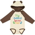 thumbnail image 3 of Inktastic My Meema Loves Me Boys or Girls Long Sleeve Baby Bodysuit, 3 of 5