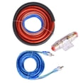 thumbnail image 2 of Kit De Instalación De Amplificador De Potencia Para Automóvil De 2800 W Cable De Alambre De Instalación De Altavoz De Calibre 4 Potente Kit De Cable De Alambre De Instalación De Audio Para Automóvil Noticed VI006451-00, 2 of 7
