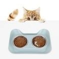 thumbnail image 3 of Double Bols Alimentant le Bassin d'Alimentation en Eau (Bleu), 3 of 8