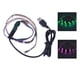 thumbnail image 2 of Tira de luces LED flexible RGB de 0,5 m, 5050 SMD, resistente al agua, con control manual, cable USB para TV, armario, iluminación exterior., 2 of 7