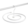thumbnail image 1 of Naiovety Percha espiral de acero inoxidable resistente, 2 unidades, giratoria, resistente y resistente, que no se deforma fácilmente. Almacenamiento y organización del hogar blanco, 1 of 6