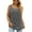 Gray, variant on MOSHU Summer Womens Tank Tops U Neck Casual Flowy Sleeveless Shirts for Women