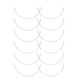 thumbnail image 3 of Set de 12 pares de aretes elegantes de acero inoxidable, 3 of 9