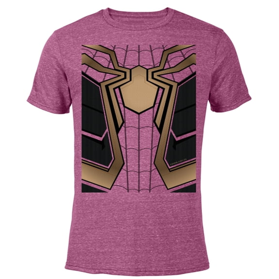 Marvel Spider-Man No Way Home Red Spidey Suit - Short Sleeve Blended T-Shirt for Adults – Customized-Purple