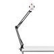 thumbnail image 2 of Soporte Ajustable de Metal Soporte Soporte del Brazo del Brazo de Tijera + Soporte del Teléfono + Adaptador de Cabeza de Pelota para la Red de Grabación de Video En Vivo de, 2 of 7