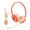 Red, variant on M Buder Kids Wired Headphones 3.5mm Jack Adjustable Dinosaur Headset, Purple