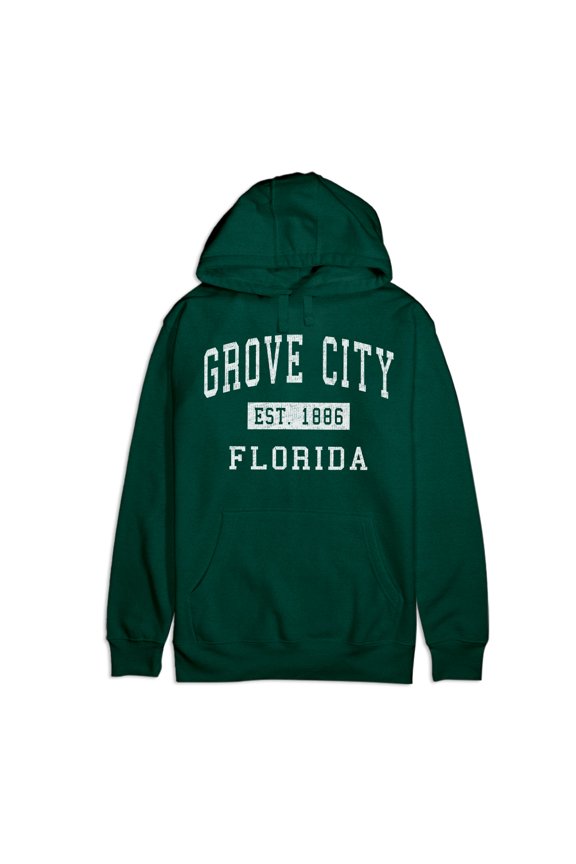 Grove City Florida Classic Established Premium Cotton Hoodie