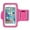 Rose Red, variant on Multifunctional Outdoor Sports Armband Waterproof Sweatproof Running Armbag Casual Arm Package Bag Gym Fitness Reflective Strip Cell Phone Bag Key Holder, Perfect fit for Phones up to 6 inch