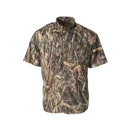 Banded Men s Workhorse Lightweight Hunting Short Sleeve Shirt Realtree Max-7 Large