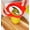 Red, variant on 3-in-1 Mango Slicer, Easy-Grip Peeler and Pit Remover Tool with Multiple Color Gadg Peeler & Depitter Options- Fruit,1PCS